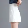 Shorts de Alfaiataria Pretos de Cintura Alta para Mulheres 2026 Nova Coleção Primavera e Verão Casual Soltos Versáteis Linha A Wide-Leg Emagrecedores