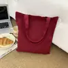 Bolsas Tote de Lona Coloridas Lisas no Atacado em Estoque, Sacolas de Lona Estampadas para Compras, Bolsas Tote de Lona Ecológicas de Alta Qualidade