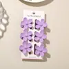 Venta Caliente Transfronteriza 3.5cm Dopamina Set Sencillo de Pinzas para el Cabello Pinzas Pequeñas de Garra para Mujeres Set de Seis Piezas de Pasadores Accesorios para el Cabello