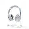 Soporte de Auriculares de Acrílico, Soporte de Exhibición para Auriculares Bluetooth, Soporte Creativo de Escritorio para Periféricos de Auriculares para Gaming