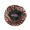 Touca de Cetim de Alta Elasticidade de Aba Larga Transfronteiriça da Amazon Chapéu para Cuidados com o Cabelo de Salão de Beleza Feminino Chapéu para Pós-parto Quimioterapia