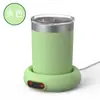 Porta-copos aquecedor USB de temperatura constante de 55 graus, temperatura ajustável por sensor de gravidade, conjunto de presente porta-copos aquecedor de café inteligente