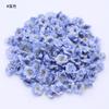 Cabeza de flor artificial de 3 cm pequeña Margarita tela de seda accesorios de flores artificiales material de decoración de flores artificiales corona de flores flor artificial