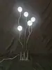 Novos adereços de casamento borboleta de ferro pássaro guia de estrada salão de casamento decoração de palco T layout de lâmpada de chão luminosa