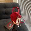 2025 Verano Nueva Llegada Moda Combinable Estilo Coreano Lindo Dulce Mini Estrella Combinable Bolso de Mano Bandolera