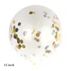 Amazon Balões Transparentes com Confete e Glitter Redondos Balões Transparentes Coloridos com Glitter Decoração de Aniversário