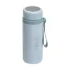 Nueva taza térmica de acero inoxidable 316, compacta y portátil, elegante vaso de agua para mujer, con cordón, taza de té para la oficina, personalizable