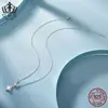 Colar Aifulu Levemente Luxuoso e Elegante com Padrão de Moissanita de 1 Quilate Corrente de Clavícula da Namorada da Moda em Prata de Lei S925