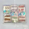Nuevas Uñas Portátiles Estilo Comercio Exterior, Pegatinas de Uñas 3D de Dibujos Animados Frescas y Lindas, Pegatinas de Uñas Postizas Femeninas al por Mayor