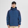 Chaqueta para hombre y mujer, de otoño e invierno, moderna, resistente al viento, impermeable, gruesa, para exteriores, desmontable, traje de montañismo tres en uno.