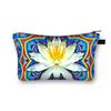 AliExpress Amazon Mandala Bolsa de cosméticos de impresión 3D Clutch para mujer Bolsa de almacenamiento Bolsa de aseo Bolsa de almacenamiento de viaje