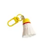 Chaveiro Pingente Mini Badminton Divertido Joia de Bolsa Criativa Tendência Penduricalho de Sacola DIY Atacado