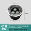Luces subterráneas ultradelgadas LED para exteriores, impermeables, empotradas en el suelo, luces enterradas, luces de jardín, luces para césped, luces de pared exteriores, focos