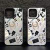 Elegante e na Moda Adequado para 15Plus, Estilo Europeu e Americano Capa para Celular Apple 16Promax, Iphone17 Legal e Único 13 Nicho 14