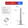 Acero Inoxidable 304 Cabezal Dispensador Metálico Boca Plana Cabeza Plana Máquina Dispensadora Aguja Bayoneta Industrial Aguja Dispensadora de Acero Inoxidable
