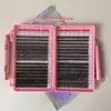 Pestañas de Racimo DIY Forma de Libro Puntiagudas Hada Amazon Comercio Electrónico Segmentadas 40D Transfronterizas Europeas y Americanas Pestañas Falsas
