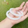 Pulsera Redonda de Jade Blanco Afgano para Mujer, Pulsera de Jade, Pulsera Redonda de Jade Blanco, Fabricante de Pulseras de Regalo de Jade, Pulseras al por Mayor