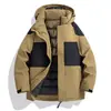 Roupas Masculinas Explorer Outono e Inverno Nova Jaqueta de Algodão Masculina Tendência Solta Casual Espessada Quente Roupa de Trabalho para Casal Casaco de Algodão com Capuz