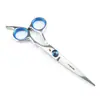 Tijeras para el cabello Nipsen de 6.0 pulgadas Tijeras de gama media Tijeras de corte plano Tijeras dentales de corte plano Corte recto Corte fino Corte de división para el hogar