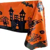 Toalhas de Mesa Decorativas de Halloween Transfronteiriças, Decorações de Mesa Temáticas para Festas, Montagem de Cenários, Adereços de Halloween