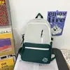 Mochila Escolar Estilo Harajuku Ins Feminina para Aluna do Ensino Médio Mochila de Grande Capacidade Nicho Mochila para Aluno do Ensino Fundamental Mochila Masculina Casual para Viagem