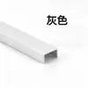 Canal en forma de U de aleación de aluminio, tira de titanio, moldura decorativa metálica para techo, perfilado de pared de fondo de aleación de titanio y moldura decorativa