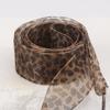 Cordones Anchos de 2.5cm 4cm con Estampado de Leopardo Hilo de Cinta Cordones de Encaje Planos Anchos Cordones de Encaje de Chifón con Estampado de Leopardo