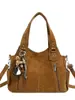 Bolsa de Gran Capacidad para Mujer 2026 Nuevo Invierno Retro Versátil Bolso Cruzado de Alta Gama Bolso de Hombro tipo Tote para Viajar de Commuter Moderno