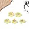 Cabeça de Flor Simulada 2,8cm Flor Pequena Multicolorida Cabeça de Flor Margarida Novo Material Artesanal DIY para Joias Acessórios de Cabelo