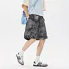 2026 Shorts Jacquard Cielo Estrellado Verano Nuevos Hombres Modernos Sueltos Shorts de Playa Pantalones Casuales Hawaianos