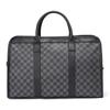 Bolso de Mano a Cuadros de Moda de Gran Capacidad Bolso Coreano para Hombre Bolso Cruzado Bolso de Fitness Moderno Bolso de Viaje Bolso de Equipaje para Corta Distancia