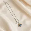 Nuevo Estilo Doce Signos del Zodíaco Brocado Imitación Dinastía Song Estilo Chino Nuevo Collar Cadena para Suéter Versátil Estilo Nacional Regalo para Amigos Accesorio Colgante