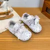 Sapatos Infantis Agan Outono Novo Estilo Laço Pérola Decoração de Desenho Animado Meninas Cano Baixo Velcro Casual Sapatos Esportivos