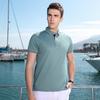 Camisa POLO, macacão personalizado, roupas de algodão mercerizado de alta qualidade, uniforme de equipe da empresa, festa de colega de classe, logotipo bordado