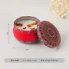Velas perfumadas de cera de soja em lata para o Sudeste Asiático, velas aromáticas sem fumaça, velas perfumadas para atmosfera de aniversário