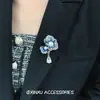Lujo Ligero, Personalizado, Broche de Mariposa Resistente Totalmente Incrustado de Diamantes, Moda de Alta Gama, Retro, Exquisito y de Alta Gama, Broche Versátil