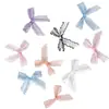 Lazo de cinta de tul con flecos de 1 cm, cinta de seda para lencería, panties, regalos, zapatos, calcetines, pasadores de pelo DIY hechos a mano, accesorios, materiales para ropa