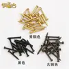 Clavos de Cobre Cabeza Redonda Clavos Redondos Pequeños Clavos Antiguos para Tambor Cobre Puro Clavos para Bisagras de Puertas y Ventanas Ferretería Accesorios para Bisagras de Muebles Clavos de Latón