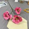 3 tulipas com pétalas abertas Tulipa casamento auditório área de boas-vindas guia de estrada arranjo de flores decorado com balões decoração de festa flores artificiais