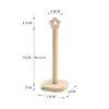 Estante Organizador Decorativo para Ligas de Cabello para Uso en Casa, Organizador de Ligas de Cabello Listo para Usar, Organizador de Pinzas para el Cabello de Madera de Pino para Centro Comercial