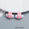 Dibujos Animados Oso de Amor Animal Pegamento en Crema Funda para Teléfono Bolsa de Material para DIY Joyería Hecha a Mano Accesorios de Resina Gotas de Gel