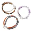 Pulsera de Amatista Natural Personalizada Profesional para Mujer, Pulsera de Alta Gama para Mejor Amiga, Pulsera de Cuentas de Cristal Natural Real