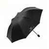 Paraguas para lluvia y sol, manual, unisex, paraguas con protección solar recubierto de negro al 70% de descuento, doble propósito, protección solar, protección UV, gran cantidad en stock