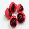 Suprimentos para casamento DIY guirlanda de botão de flor de chá retrô europeu material caixa de doces acessórios de decoração decoração de tecido botão de flor