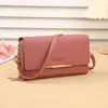 Billetera Nueva para Mujer 2025 Estilo Coreano Gran Capacidad Bolso de Hombro Multifuncional Bolso de Mano Mediano Billetera para Monedas