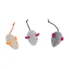Juguetes para Gatos al por Mayor Peluche Relleno de Hierba Gatera Ratón de Simulación Juguetes para Gatitos Autentretenimiento Descompresión Peluche Ratones Pequeños