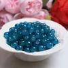 Cuentas Redondas de Primavera, Textura de Cuentas Redondas Multifacéticas de Jade Imitación, Pendientes, Pulseras y Colgantes al por Mayor