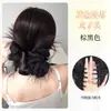 Hacedor de moños para el cabello para mujer con pinza de garra, Accesorio de pelo para moño esponjoso, Postizo para moño para la parte trasera de la cabeza, Anillo para rizar el cabello, Herramienta de peinado