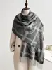 Cachecol e xale de fio fiado de outono e inverno europeu e americano, uso duplo para estudantes femininas japonesas e coreanas, peça externa decorativa para ar condicionado, cachecol de pescoço quente para transmissão ao vivo