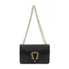 Bolsos Bolsos Retro de Gama Alta para Mujer Bolso de Hombro Elegante Versátil con Cadena 2025 Nuevo Bolso de Hombro Cruzado Estilo Coreano